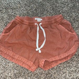 burnt orange billabong shorts